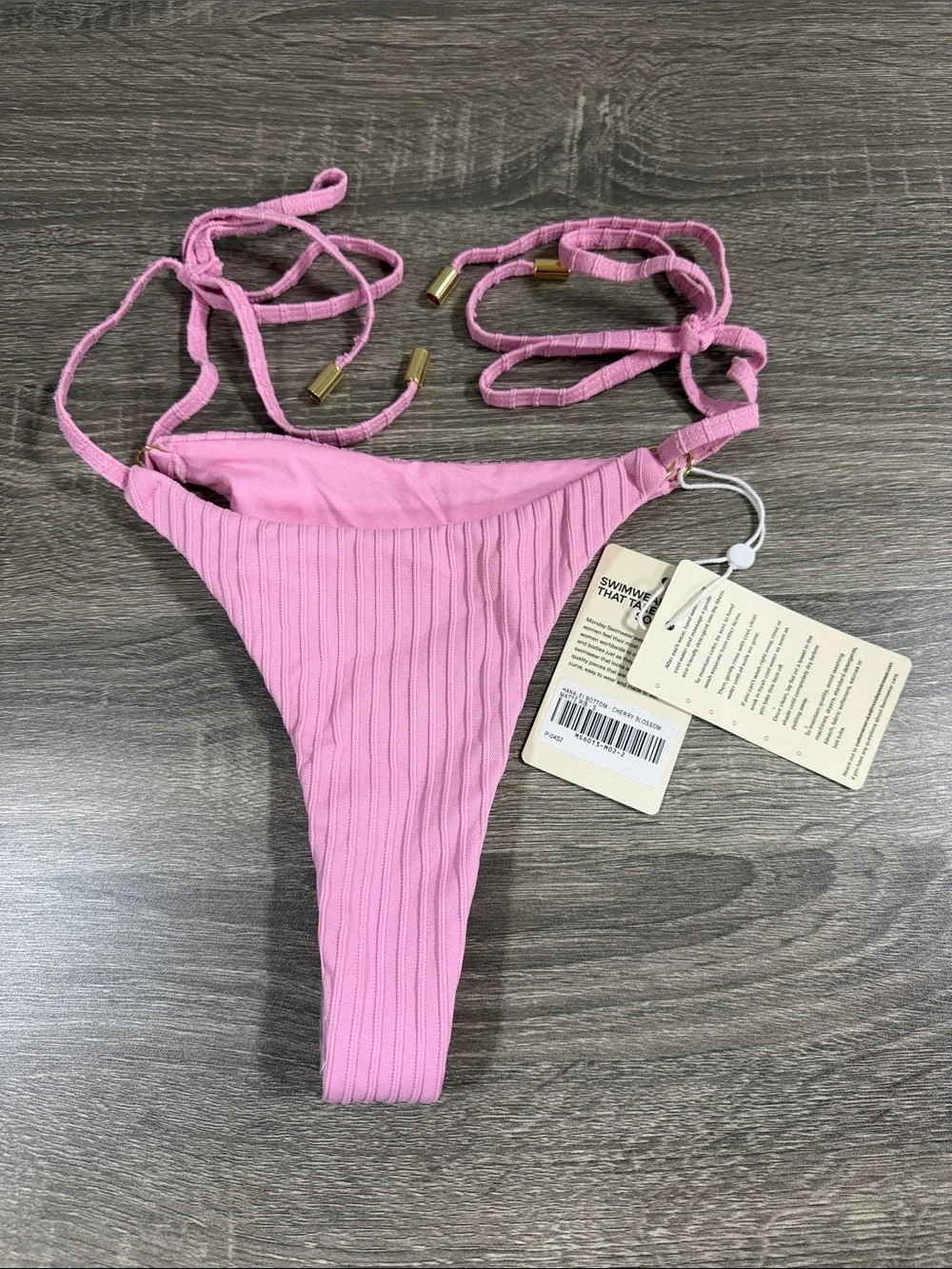 Monday Swimwear Hanalei Bottom Cherry Blossom